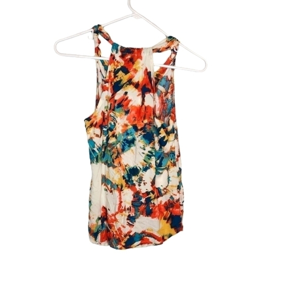 A.n.a WOMENS COLORFUL SUMMER TOP SIZE SMALL - Picture 4 of 4